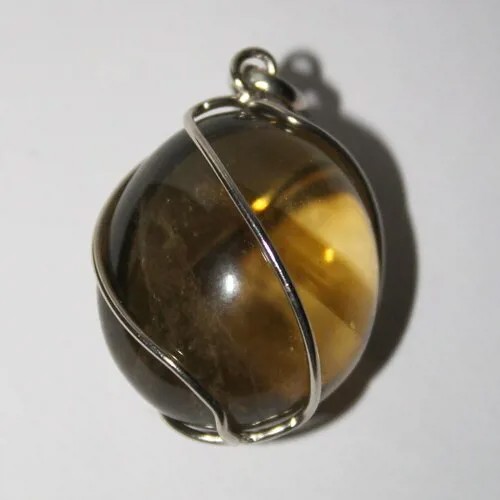 Кулон с камнем Цитрин «True Stones»