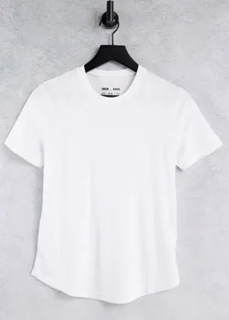 Спортивная футболка с логотипом ASOS 4505-Белый