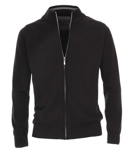 Пуловер CASAMODA Strickjacke unifarben 004450, черный