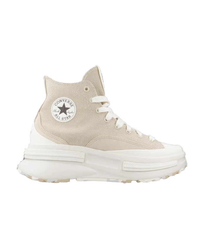 Стильные высокие кроссовки Converse, бежевый