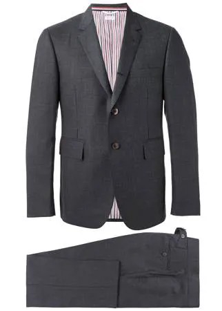 Thom Browne твиловый костюм-двойка Super 120s с галстуком