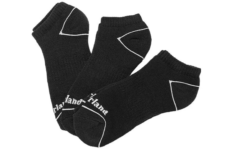 Носки унисекс Timberland, цвет 3 Pack (Black)