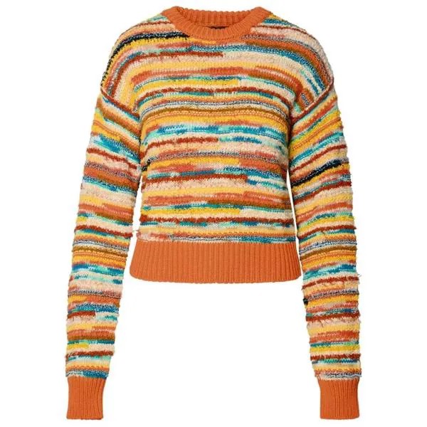 Свитер multi linen blend sweater Alanui, мультиколор