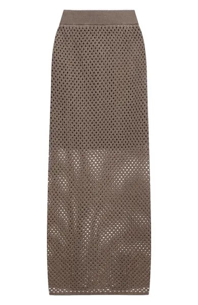 Хлопковая юбка Brunello Cucinelli