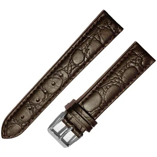 Ремешок 1805-01-1-2 Pandora Коричневый кожаный ремень 18 мм для часов наручных из кожи натуральной мужской женский матовый