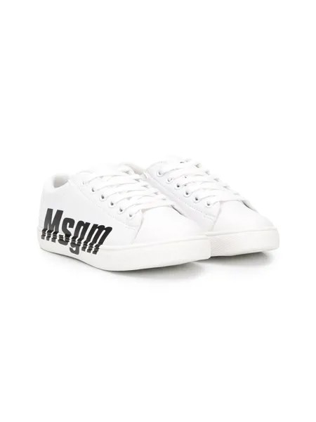 MSGM Kids кроссовки с логотипом