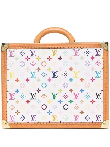 Louis Vuitton сумка Cotteville 40 1990-2000-х годов из коллаборации с Takashi Murakami