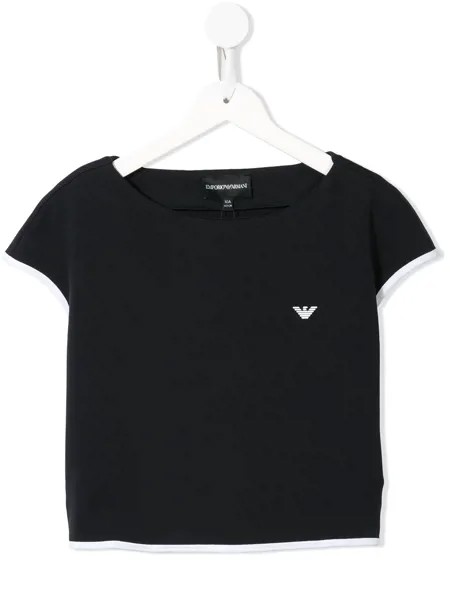 Emporio Armani Kids спортивный костюм с логотипом