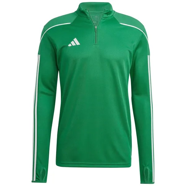 Лонгслив adidas Performance Tiro 23 League 1/4, цвет grün/weiß