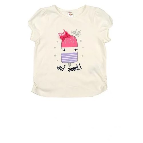 Футболка Mini Maxi, размер 122, белый