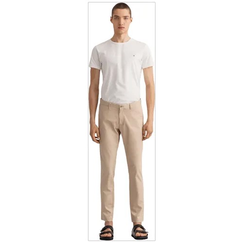 Брюки Hallden Slim Fit Tech Prep Sport Chinos_Gant_1500380_277_30/32