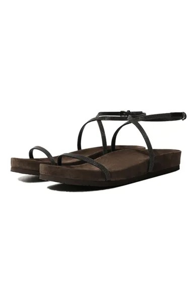 Кожаные сандалии Brunello Cucinelli