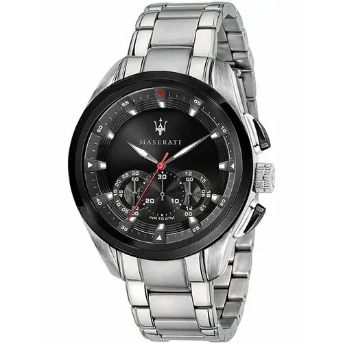 Наручные часы Maserati R8873612015, серебряный, черный