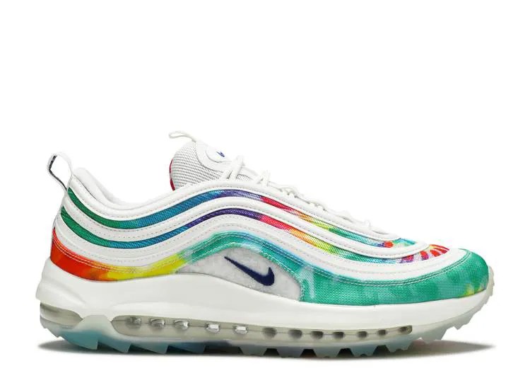 Кроссовки Nike AIR MAX 97 GOLF NRG 'TIE-DYE', белый