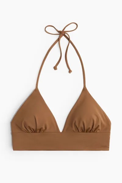 Лиф бикини H&M, коричневый