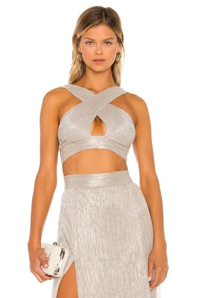 Топ Nookie Alchemy Crop, цвет Crystal