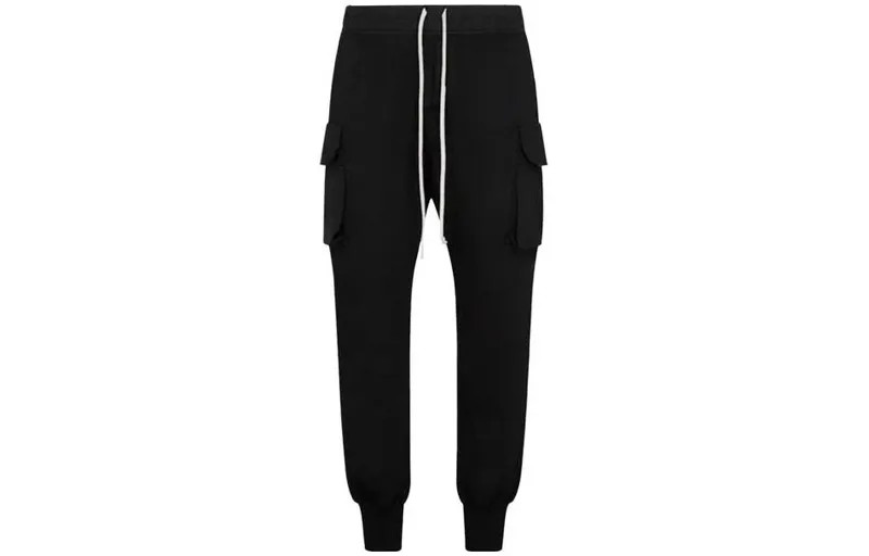 Трикотажные спортивные штаны мужские черные Rick Owens Drkshdw, черный