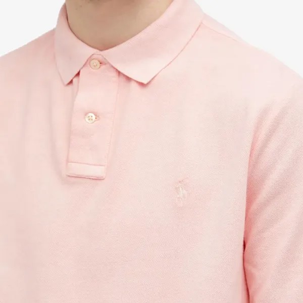 Polo Ralph Lauren Рубашка-поло минерального цвета, розовый