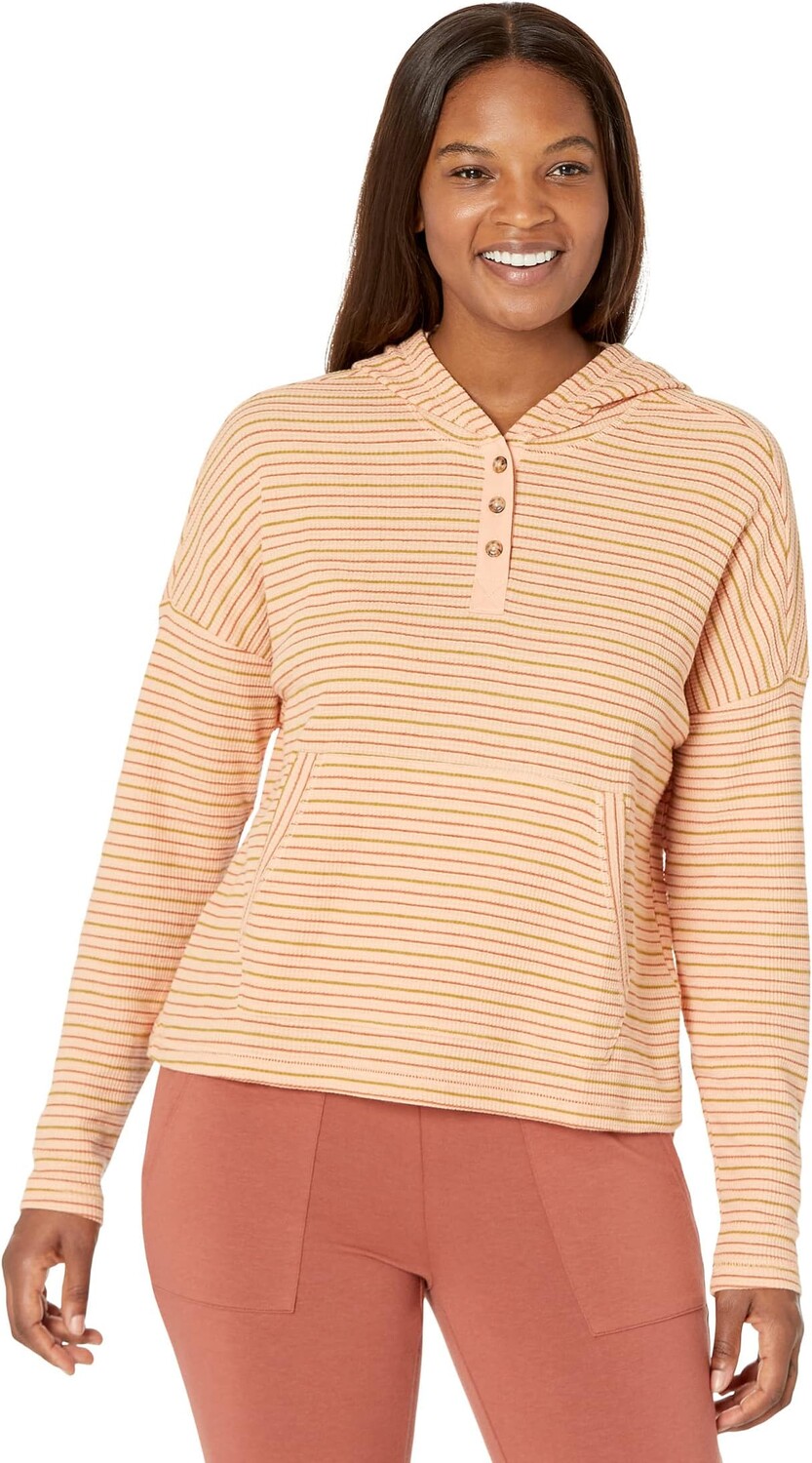 Худи Toad&Co Foothill Hoodie, цвет Buckthorn Stripe