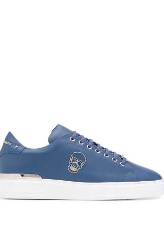 Philipp Plein кеды с аппликацией Skull