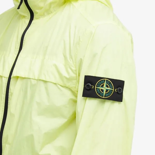Stone Island Репсовая куртка с капюшоном, желтый