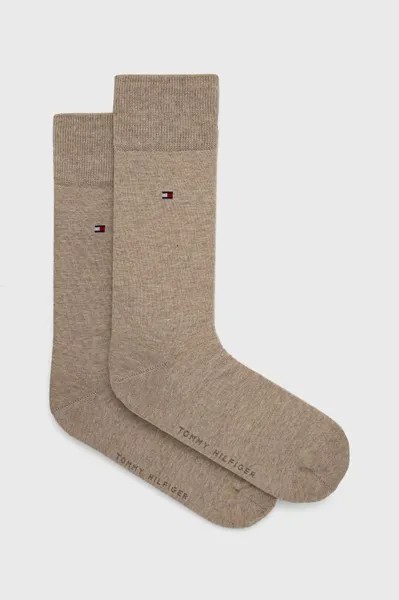 Носки Tommy Hilfiger, бежевый