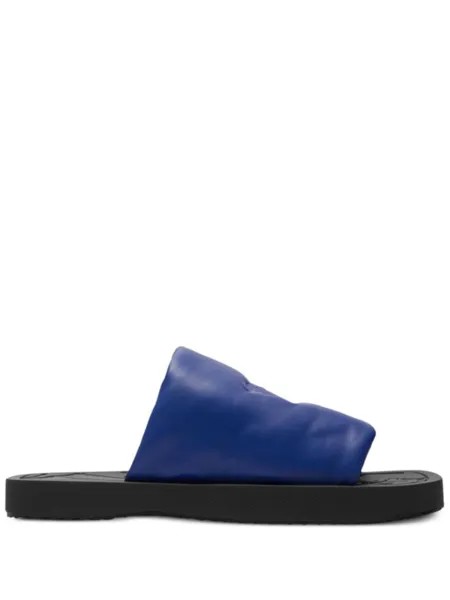Burberry шлепанцы EKD Slab, синий