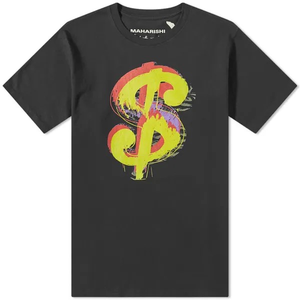Футболка Maharishi Maha Warhol Dollar Sign Tee