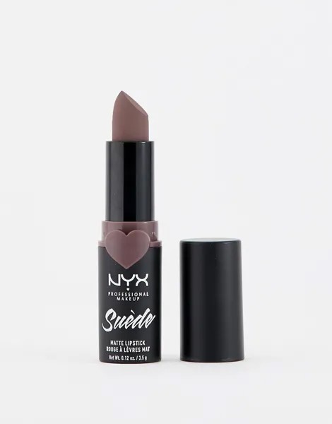 Матовые губные помады NYX Professional Makeup Suede (Moonwalk)-Розовый