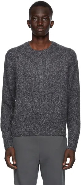 Черно-серый шерстяной свитер Foggy John Elliott