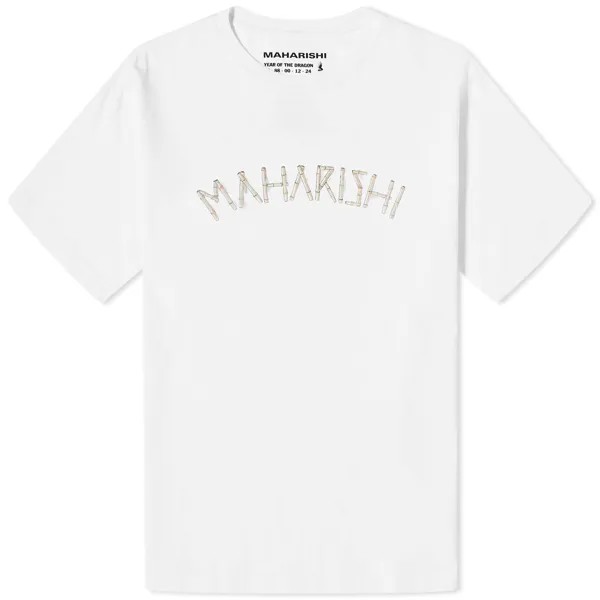 Футболка Maharishi Bamboo Maharishi Organic T-Shirt, белый