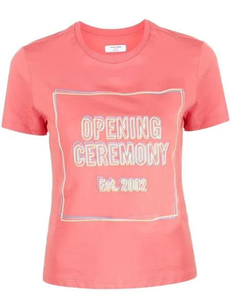 Футболка с логотипом Opening Ceremony, оранжевый
