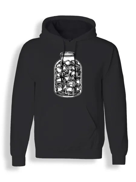 Худи унисекс СувенирShop Кровосток/Шило/Куртец 8 черное XL