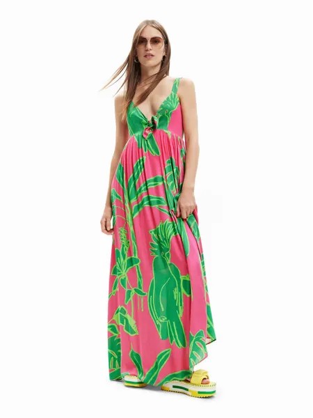 Летнее платье стандартного кроя Desigual, мультиколор