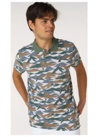 Поло Scotch & Soda 132.18FWMM.0755145552.0219 Зеленый 46