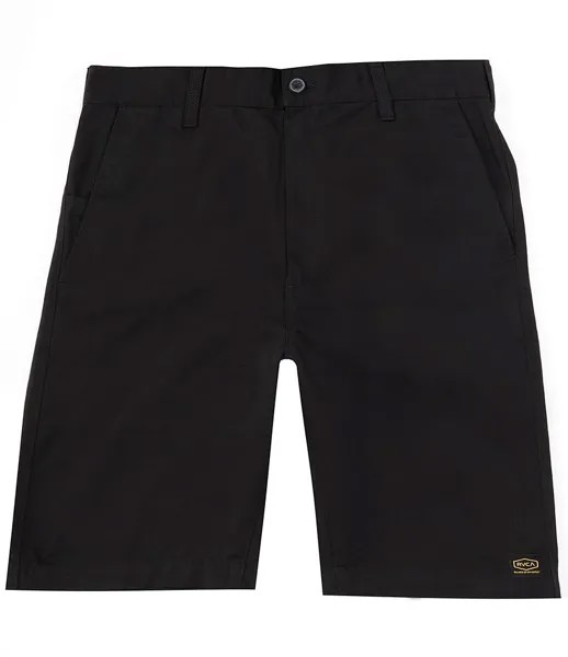 RVCA Americana 22  Прогулочные шорты с внешним швом, черный