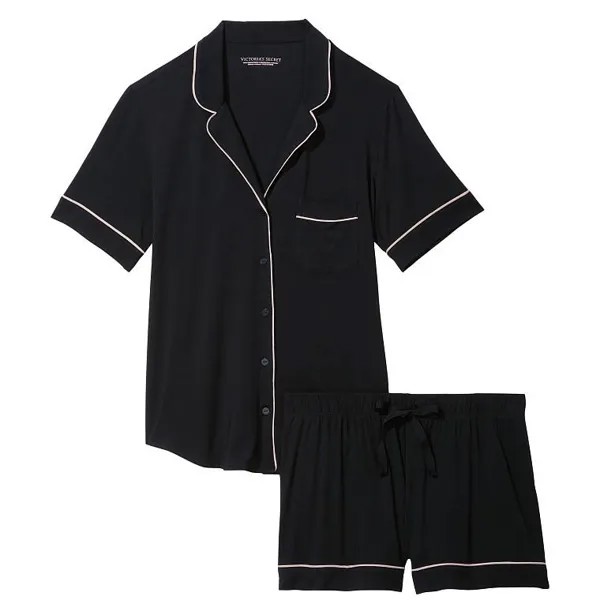 Пижама Victoria's Secret Modal, 2 предмета, черный