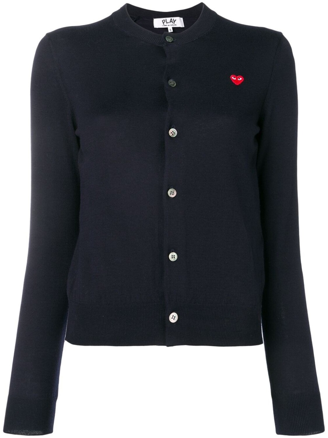 Comme Des Garçons Play базовый кардиган, синий