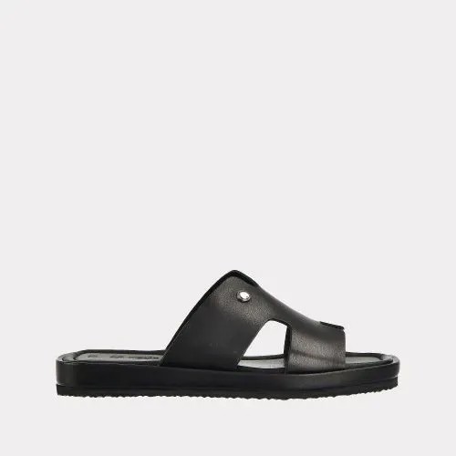 Сланцы женские Versiya shop 37121 черные 37 RU