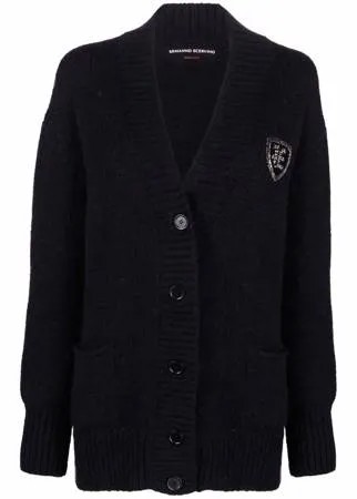 Ermanno Scervino кардиган с нашивкой