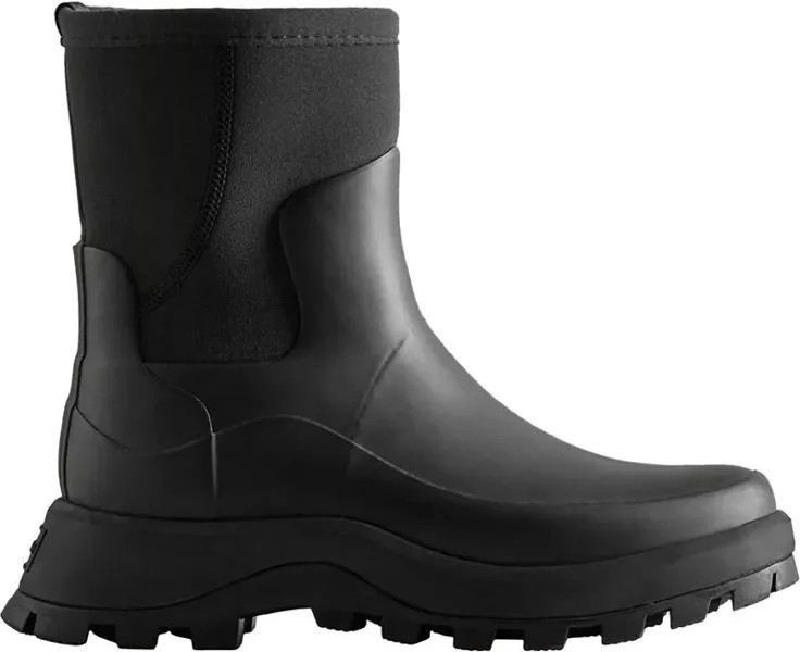 Hunter Boots Женские короткие непромокаемые сапоги City Explorer, черный