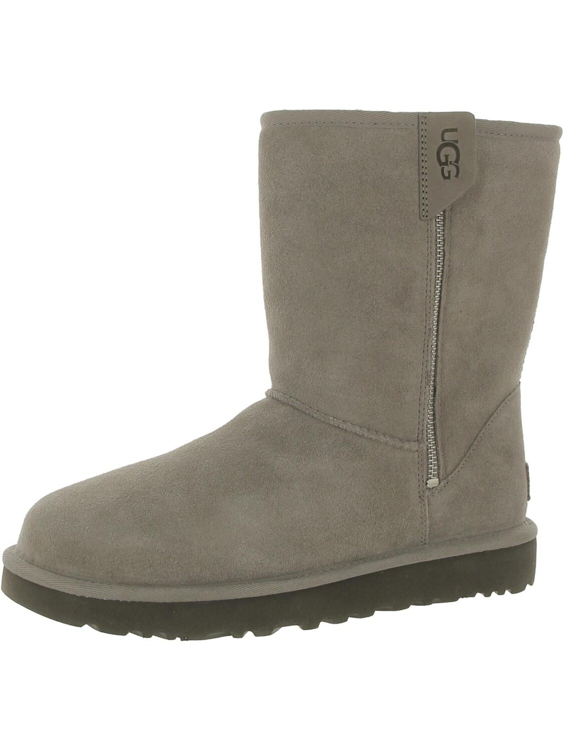 Классические короткие женские замшевые удобные зимние и зимние ботинки Bailey UGG, цвет Smoke Plume