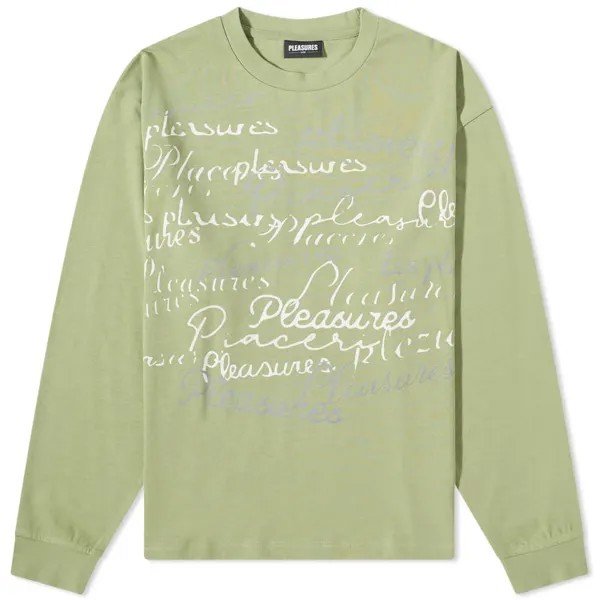 Футболка Pleasures Long Sleeve Shatter Tee