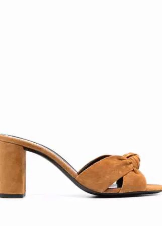 Saint Laurent мюли с узлом