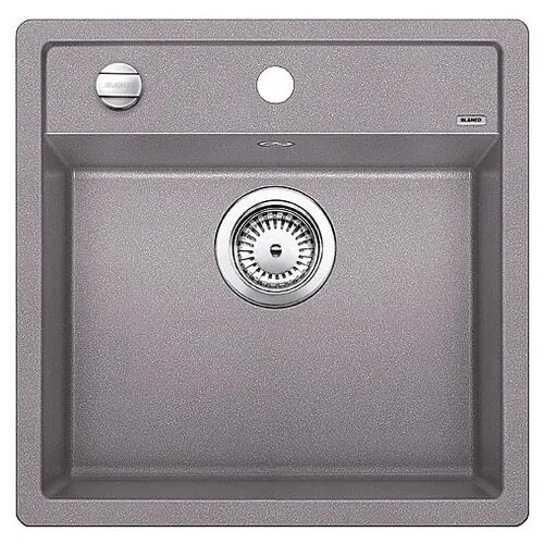Интегрированная кухонная мойка 50.5 см Blanco Dalago 5-F Silgranit PuraDur 518531 алюметаллик