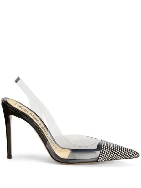 Alexandre Vauthier туфли с кристаллами, черный