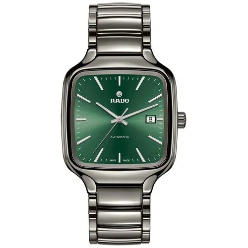 Наручные часы RADO True Square R27077312, зеленый, серебряный