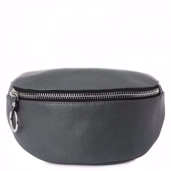 Поясная сумка женская Calzetti ADELE BELT BAG, темно-серый