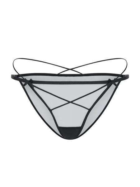Трусы Zella из тюля Agent Provocateur, черный