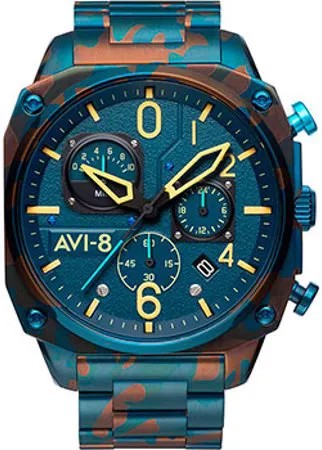 Fashion наручные  мужские часы AVI-8 AV-4052-33. Коллекция Hawker Hunter